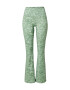 ABOUT YOU x Sofia Tsakiridou Pantaloni 'Ines' verde / verde deschis - Pled.ro