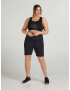 Active by Zizzi Pantaloni sport 'ASUS' negru / alb - Pled.ro