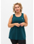 Active by Zizzi Sport top verde smarald / alb - Pled.ro