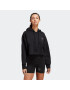 ADIDAS BY STELLA MCCARTNEY Bluză cu fermoar sport negru / alb - Pled.ro