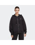 ADIDAS BY STELLA MCCARTNEY Bluză cu fermoar sport negru / alb - Pled.ro