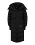 ADIDAS BY STELLA MCCARTNEY Geacă fâș 'Long Padded Winter' negru / alb - Pled.ro