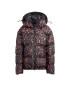 ADIDAS BY STELLA MCCARTNEY Geacă outdoor 'Mid- Printed Padded' portocaliu somon / negru - Pled.ro