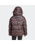 ADIDAS BY STELLA MCCARTNEY Geacă outdoor 'Mid- Printed Padded' portocaliu somon / negru - Pled.ro