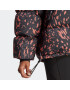 ADIDAS BY STELLA MCCARTNEY Geacă outdoor 'Mid- Printed Padded' portocaliu somon / negru - Pled.ro