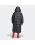 ADIDAS BY STELLA MCCARTNEY Palton de iarnă 'Long Padded Winter' negru / alb - Pled.ro