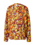 ADIDAS BY STELLA MCCARTNEY Hanorac sport 'Floral Print' galben citron / roșu vin / roșu orange / alb - Pled.ro