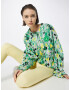 ADIDAS BY STELLA MCCARTNEY Hanorac sport 'Floral Print' galben / verde / negru / alb murdar - Pled.ro