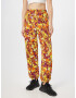 ADIDAS BY STELLA MCCARTNEY Pantaloni sport 'Floral Printed ' galben citron / portocaliu neon / roșu vin / alb - Pled.ro