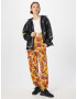 ADIDAS BY STELLA MCCARTNEY Pantaloni sport 'Floral Printed ' galben citron / portocaliu neon / roșu vin / alb - Pled.ro