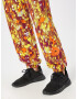 ADIDAS BY STELLA MCCARTNEY Pantaloni sport 'Floral Printed ' galben citron / portocaliu neon / roșu vin / alb - Pled.ro