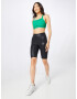 ADIDAS BY STELLA MCCARTNEY Pantaloni sport 'Shiny Cycling' negru / alb - Pled.ro