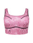 ADIDAS BY STELLA MCCARTNEY Sport top 'Truepurpose Printed ' mov închis / roz închis / alb - Pled.ro