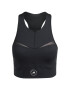 ADIDAS BY STELLA MCCARTNEY Sport top negru / alb - Pled.ro