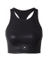 ADIDAS BY STELLA MCCARTNEY Sport top 'Shiny ' negru / alb - Pled.ro