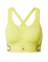 ADIDAS BY STELLA MCCARTNEY Sutien sport galben citron / negru - Pled.ro