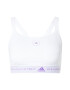 ADIDAS BY STELLA MCCARTNEY Sutien sport lila / alb - Pled.ro