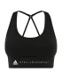 ADIDAS BY STELLA MCCARTNEY Sutien sport 'Truestrength Medium-Support' negru / alb - Pled.ro