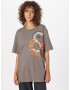 ADIDAS BY STELLA MCCARTNEY Tricou funcțional gri taupe / portocaliu / negru / alb - Pled.ro