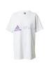 ADIDAS BY STELLA MCCARTNEY Tricou funcțional 'Logo' lila / alb - Pled.ro