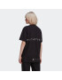 ADIDAS BY STELLA MCCARTNEY Tricou funcțional 'Logo' negru / alb - Pled.ro