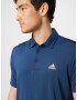 ADIDAS GOLF Tricou funcțional bleumarin / alb - Pled.ro