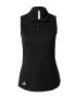 ADIDAS GOLF Tricou funcțional negru / alb - Pled.ro