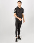 ADIDAS GOLF Tricou funcțional negru / alb - Pled.ro