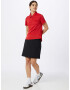 ADIDAS GOLF Tricou funcțional roșu / alb - Pled.ro