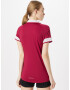 ADIDAS GOLF Tricou funcțional roșu burgundy / alb - Pled.ro