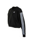 ADIDAS ORIGINALS Bluză de molton 'Adicolor Classics' negru / alb - Pled.ro