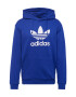 ADIDAS ORIGINALS Bluză de molton albastru închis / alb - Pled.ro