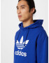 ADIDAS ORIGINALS Bluză de molton albastru închis / alb - Pled.ro