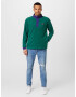 ADIDAS ORIGINALS Bluză de molton 'Wander Hour Quarter-Snap Polar Fleece' verde smarald / mov prună - Pled.ro