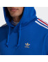 ADIDAS ORIGINALS Bluză de molton '3-Stripes' albastru regal / galben / roșu / alb - Pled.ro