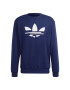 ADIDAS ORIGINALS Bluză de molton bleumarin / alb - Pled.ro