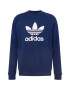 ADIDAS ORIGINALS Bluză de molton 'Adicolor Classics Trefoil' bleumarin / alb - Pled.ro