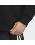 ADIDAS ORIGINALS Bluză de molton 'Essentials' negru / alb - Pled.ro