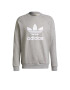 ADIDAS ORIGINALS Bluză de molton 'Adicolor Classics Trefoil' gri amestecat / alb - Pled.ro