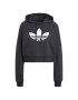 ADIDAS ORIGINALS Bluză de molton gri închis / alb - Pled.ro