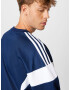 ADIDAS ORIGINALS Bluză de molton 'Adicolor Classics Cut Line' indigo / alb - Pled.ro