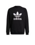 ADIDAS ORIGINALS Bluză de molton 'Adicolor Classics Trefoil' negru / alb - Pled.ro