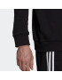 ADIDAS ORIGINALS Bluză de molton 'Adicolor Classics Trefoil' negru / alb - Pled.ro