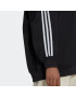 ADIDAS ORIGINALS Bluză de molton negru / alb - Pled.ro