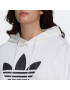 ADIDAS ORIGINALS Bluză de molton negru / alb - Pled.ro