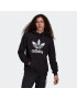 ADIDAS ORIGINALS Bluză de molton negru / alb - Pled.ro