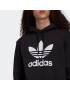 ADIDAS ORIGINALS Bluză de molton negru / alb - Pled.ro