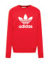 ADIDAS ORIGINALS Bluză de molton roșu / alb - Pled.ro