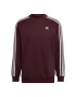 ADIDAS ORIGINALS Bluză de molton roșu bordeaux / alb - Pled.ro