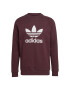 ADIDAS ORIGINALS Bluză de molton roșu burgundy / alb - Pled.ro